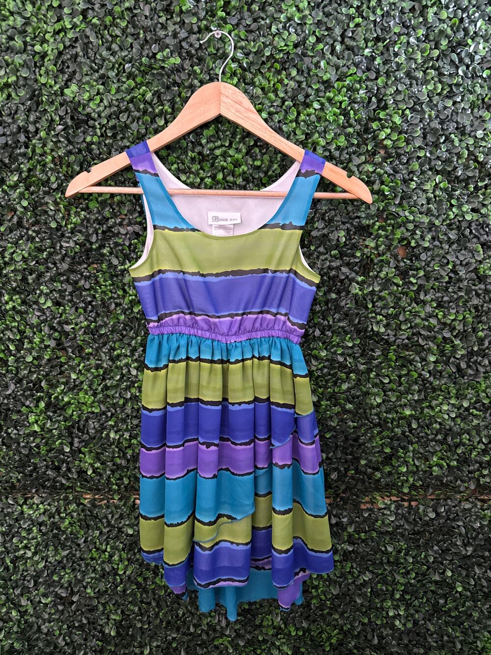 Bonnie Jean, Girls colorful Dress, Size 8